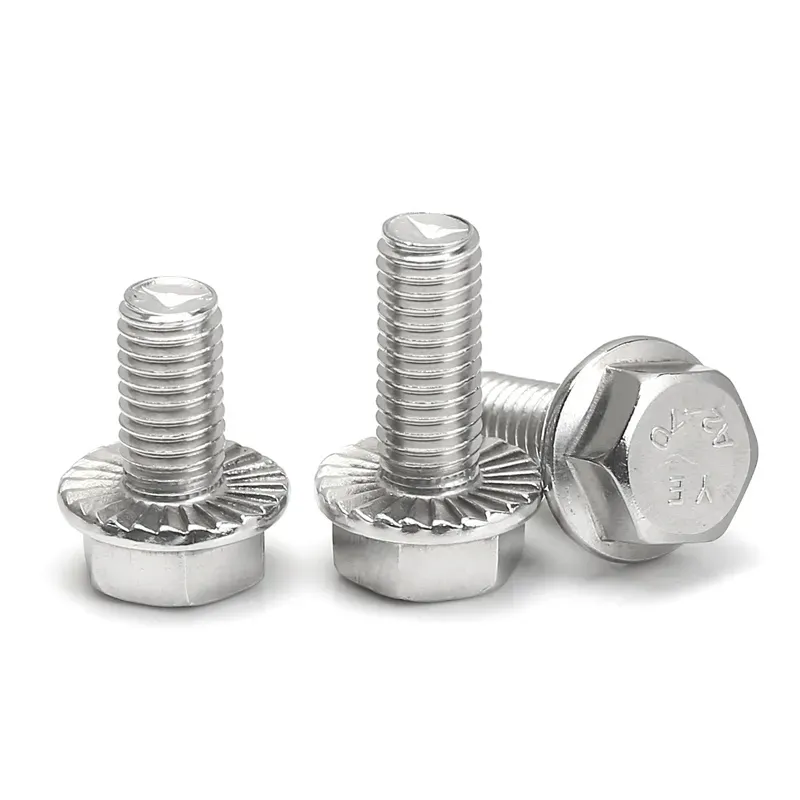 Precision Engineered Hexagon Flange Bolts DIN 6921 for Machinery Applications