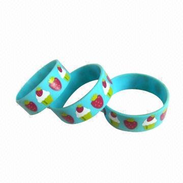 Silicone Bands, Suitable for Promotional Gift