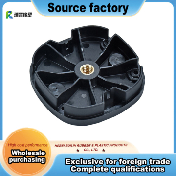 Black Plastic Fan Motor Back Base Embedded Copper