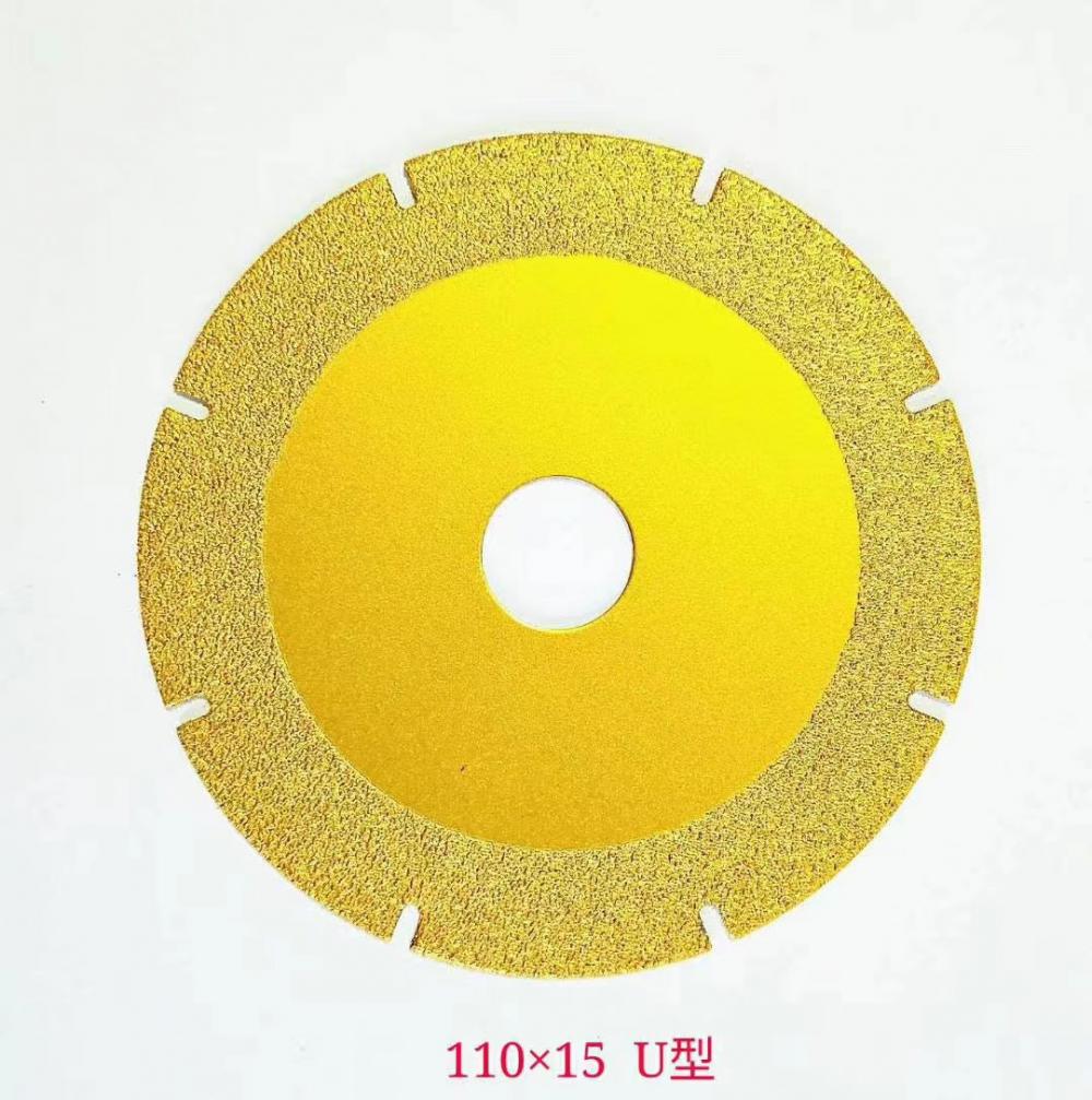 4inch D100mm vacuum brazed diamond blades