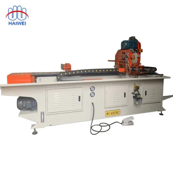 CNC Hydraulic Pipe Cutting Machine for Metal Tubes at 45 Degree Angle