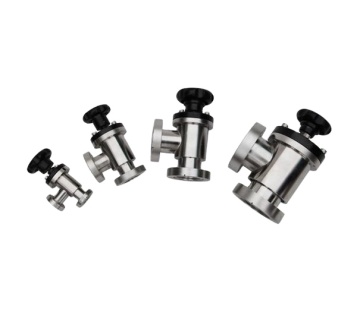 DN16-DN50 Flanged Vacuum Angle Valve with KF25 Connection
