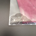 CPE frosted & PE trasparent ziplock bag
