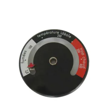 Magnetic Fire Stove Top Pipe Thermometer for Wood Burning Stoves - Dial 63mm Oven Grill