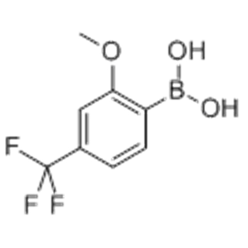 ACIDO 2-METHOXY-4- (TRIFLUOROMETIL) -FENILBORONICO CAS 312936-89-3