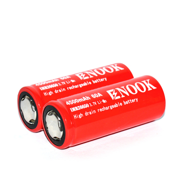 Produzione di fabbrica Batteria rossa 3.7V 26650 4500MAH 45A TACCHIO TRAETLA LIGHTRO