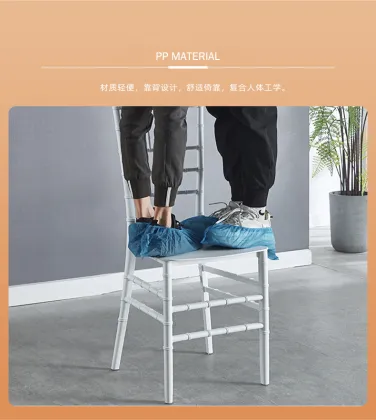 Hot Selling Plastic Resin Tiffany Chiavari Chairs - Ideal for Wedding Rentals and Decorations