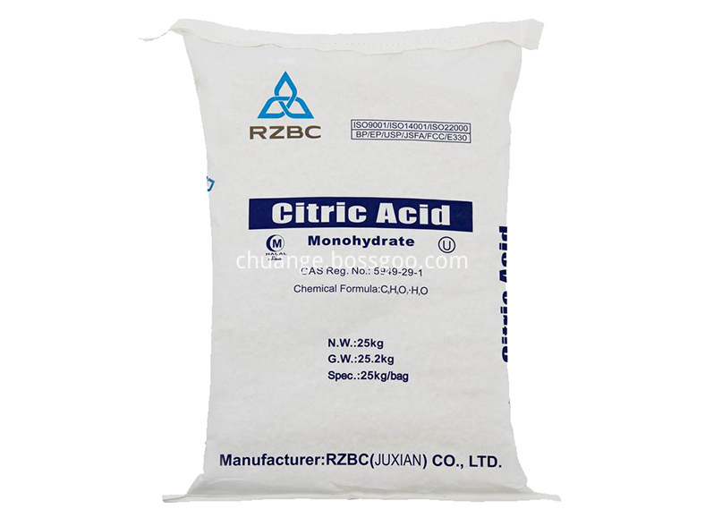 Food Beverage Grade BP98 E330 USP Citric Acid