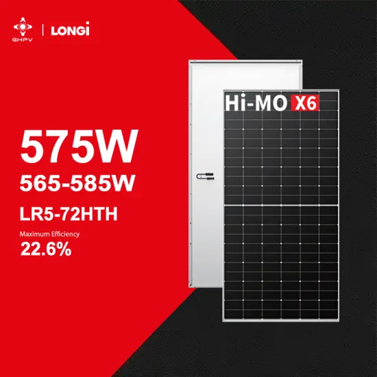 High Efficiency Monocrystalline Solar Panels: Longi Hi-Mo X6 LR5-72HTH Specifications and Performance