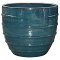 Plant Pots Wholesale Glazed Pots Ceramic Circle Egg Pot Factory