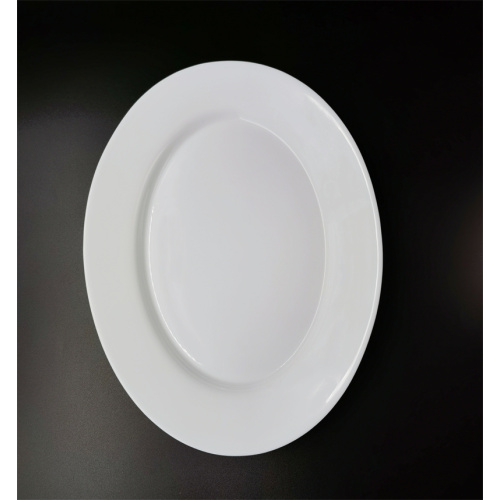 Hochwertige weiße Opal -Jade -Abendessen Sets