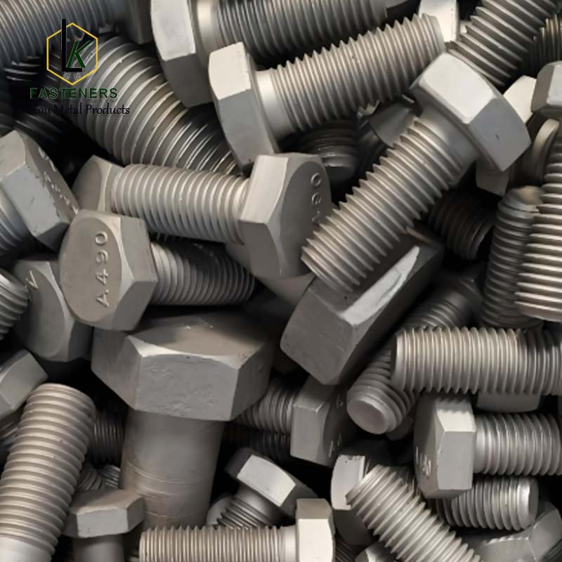 ASTM A490 High-Strength Steel Heavy Hex Head bolts