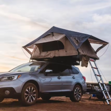 Tienda de campamento para acampar fuera de carretera de 4x4 techo