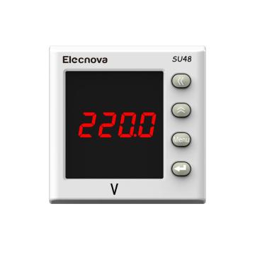 לוח כוח LED של SU48 מד דיגיטלי שלב יחיד