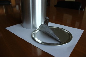 aluminium foil seal lid Easy Open End
