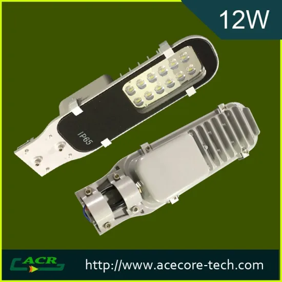 manufacturer TUV CE ROHS SAA Approved Outdoor LED street light 12 Watt LED street light with 3 warranty