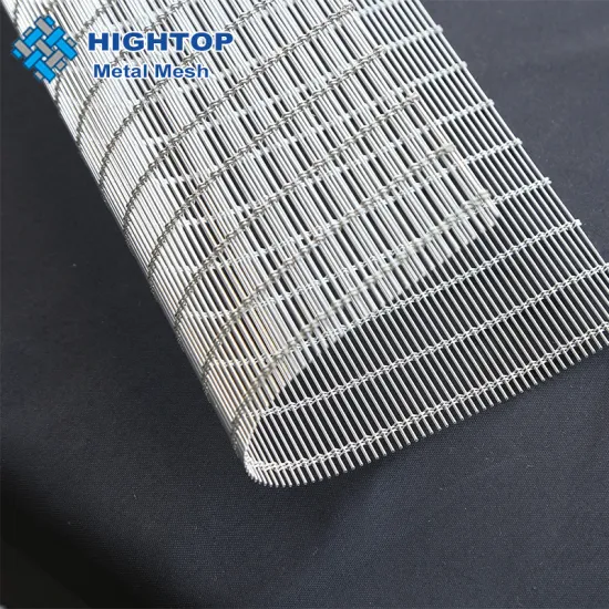 Stainless Steel Cable Rod Woven Wire Mesh Fabric for Sunshade Applications: Architectural Decorative Solutions