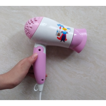 Common Handy Using Electric Hair Blower for Kids
