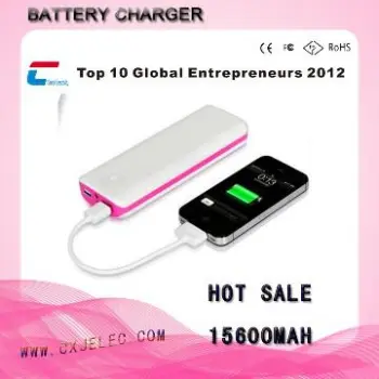 15600mAh long lasting and high capacity power bank
