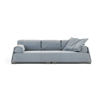 High end Italian full genuine leather sofa