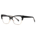 Vintage Half Rim TR90 Eyeglasses Frames