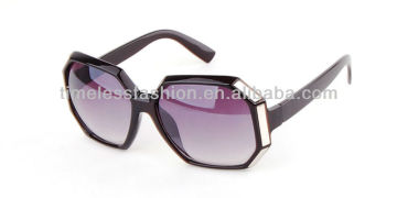 New Design Heptagon Plastic Sunglasses For Female Of 2013