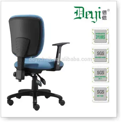 small back computer office chair 833-A computer chair with fixed armrest