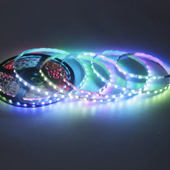 RGB WS2815 5050 LED Light Strip: 12V 60 LEDs per Meter, 10.8W/M, 10mm Addressable LEDs
