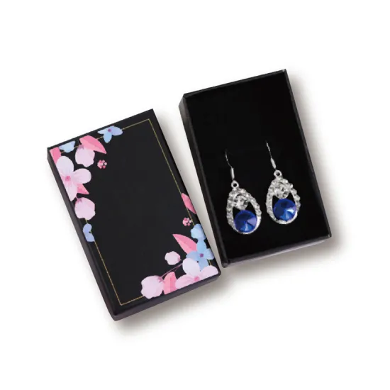 Custom Printed Jewelry Packaging Paper Pendant Box