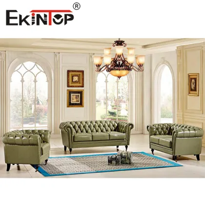 Modern High-End Luxury Leather Sofa Sets for Home Furniture