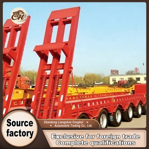 نیمه تریلر پایین تخت 7 محور