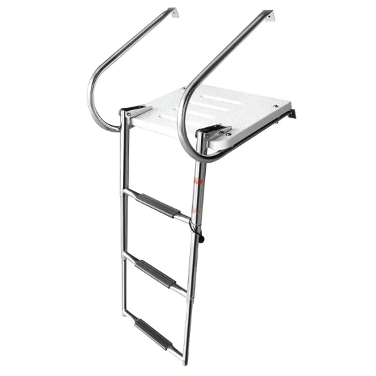 Hot Sale: Marine Boat O/B Swim Platform with 3-Step In/Outboard Ladder