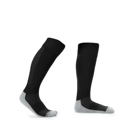 Adult Knee-Length Non-Slip Football Socks with Towel Bottom