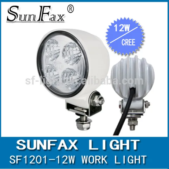 Factory wholesale! 12w led work light work lamp, offroad 4WD trucks led lights led driving light