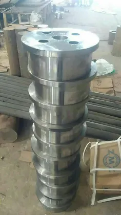 Cast Steel Crane Wheel on Rail