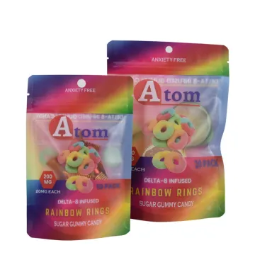 Recycling Cat Food Pouches Paper Bag With Zip