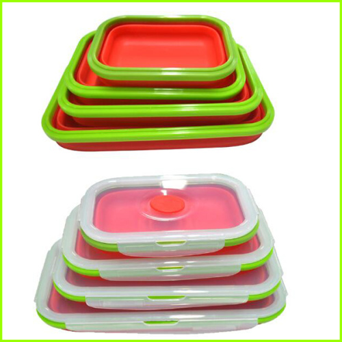 Factory Price Silicone Lunch Bento Box