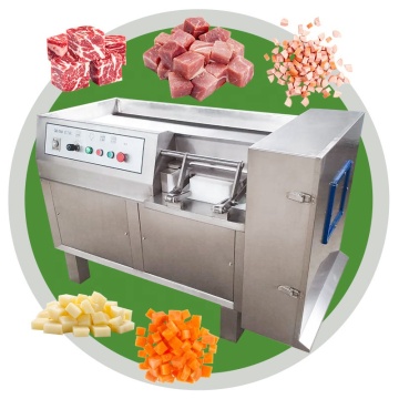 Automatischer Fleischkuber -Slicer für den kommerziellen Gebrauch: Hühnchen, Rindfleisch und Schweinefleisch