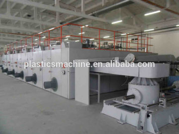 PP geogrid making machine, plastic biaxial geogrid equipment