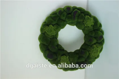 moss craft artificial moss loop moss garland art work