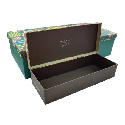 Custom Luxury Printing Flower Flat Pack Paper Box