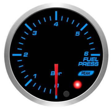 52mm BF 0-6 Bar 10 Color Electric Fuel Pressure Gauge