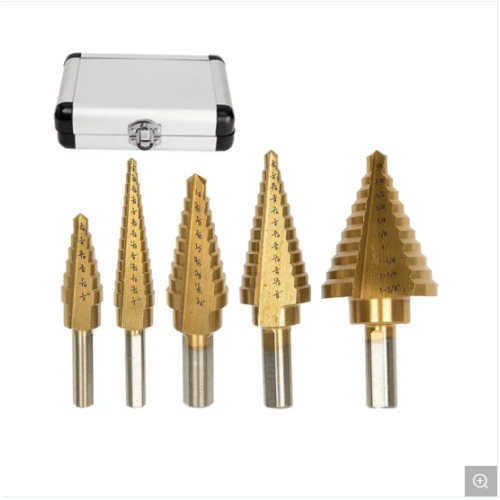 power tools titanium coated HSS Step Drill Sets