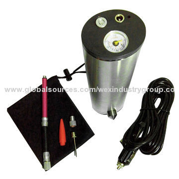 Smart Rechargeable Air Pump with Emergency Hammer