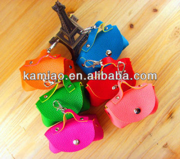hot selling small leather novelty coin purse wholesale