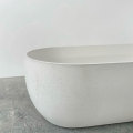 Elegante, farbene, runde Betonbadewanne
