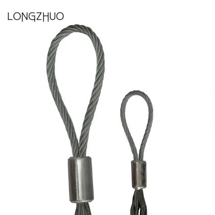 Wire Cable Grip Lace Up Double Eye Grip