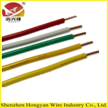 Copper Conductor PVC Insulation Thin Electrical Wire