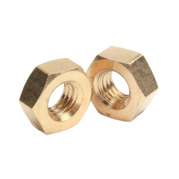 Brass Machine Screws And Hexagon Nuts