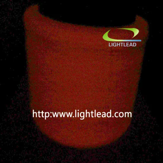 Polyester glow in dark yarn